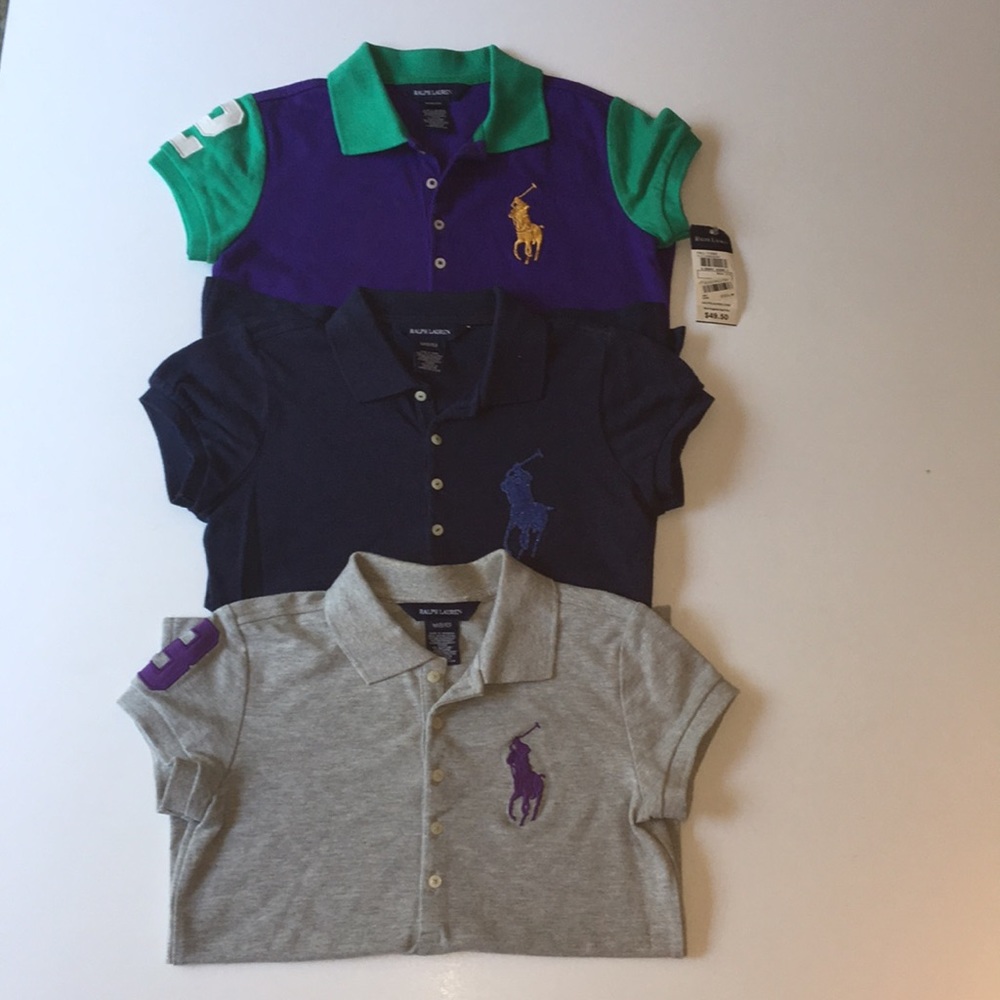 NEW 3 Ralph Lauren Polo Tees
